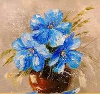 bloemen schilderij