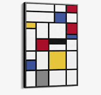 schilderij mondriaan