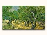 schilderij met groen
