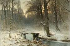 winters schilderij