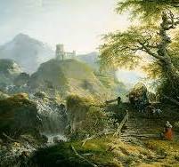 schilderij romantiek