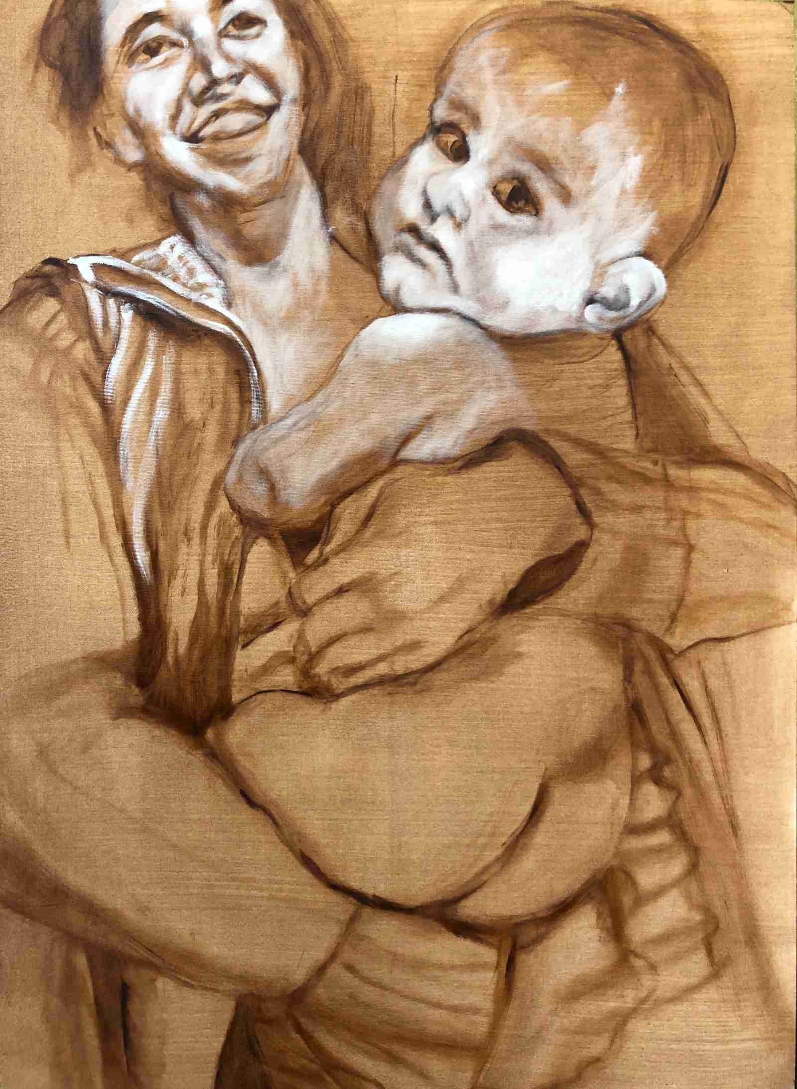 baby schilderij