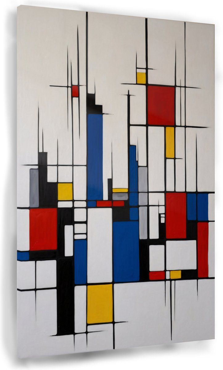 piet mondriaan schilderij