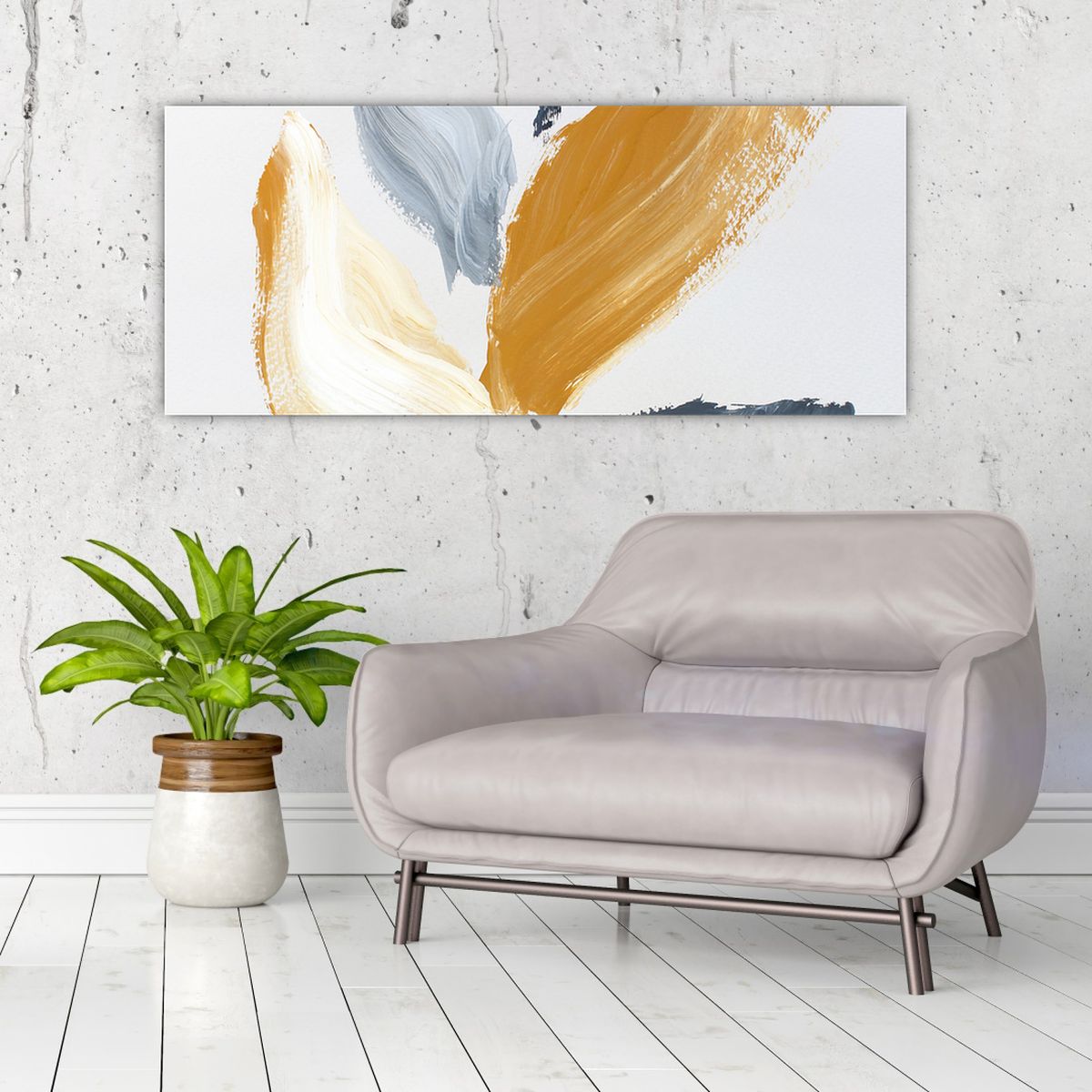 minimalistisch schilderij