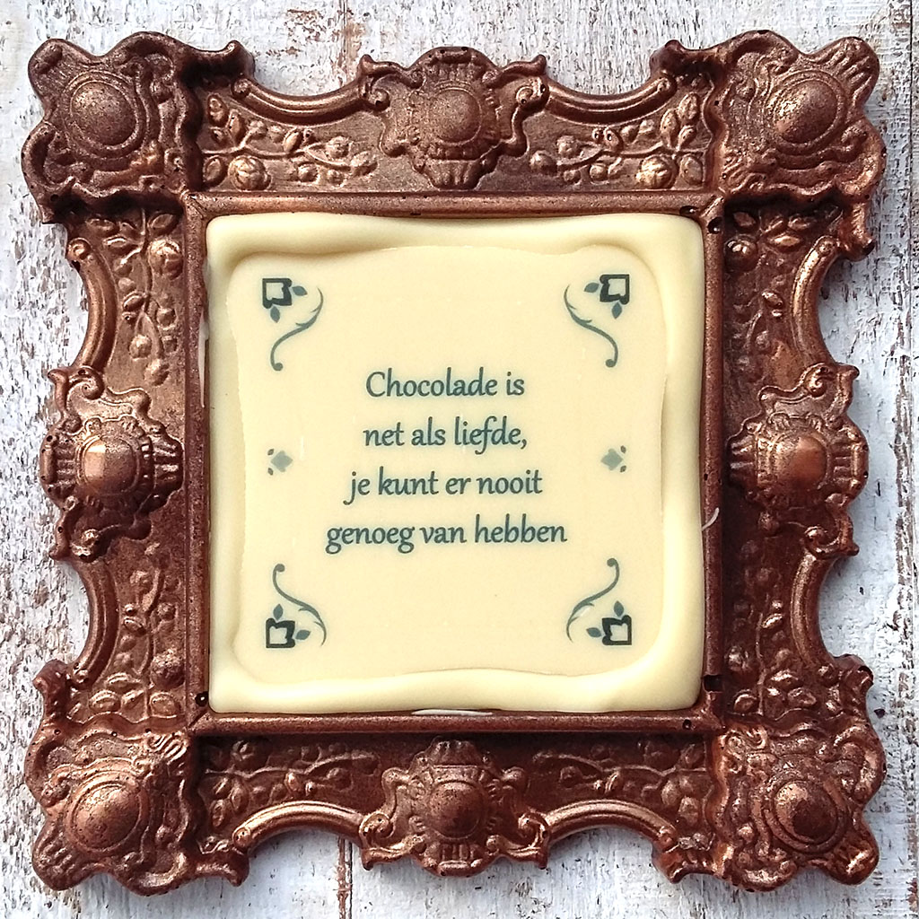 schilderij met tekst