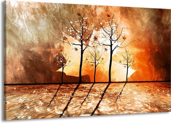 canvas schilderij groot