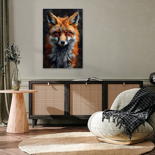 dieren schilderij op canvas
