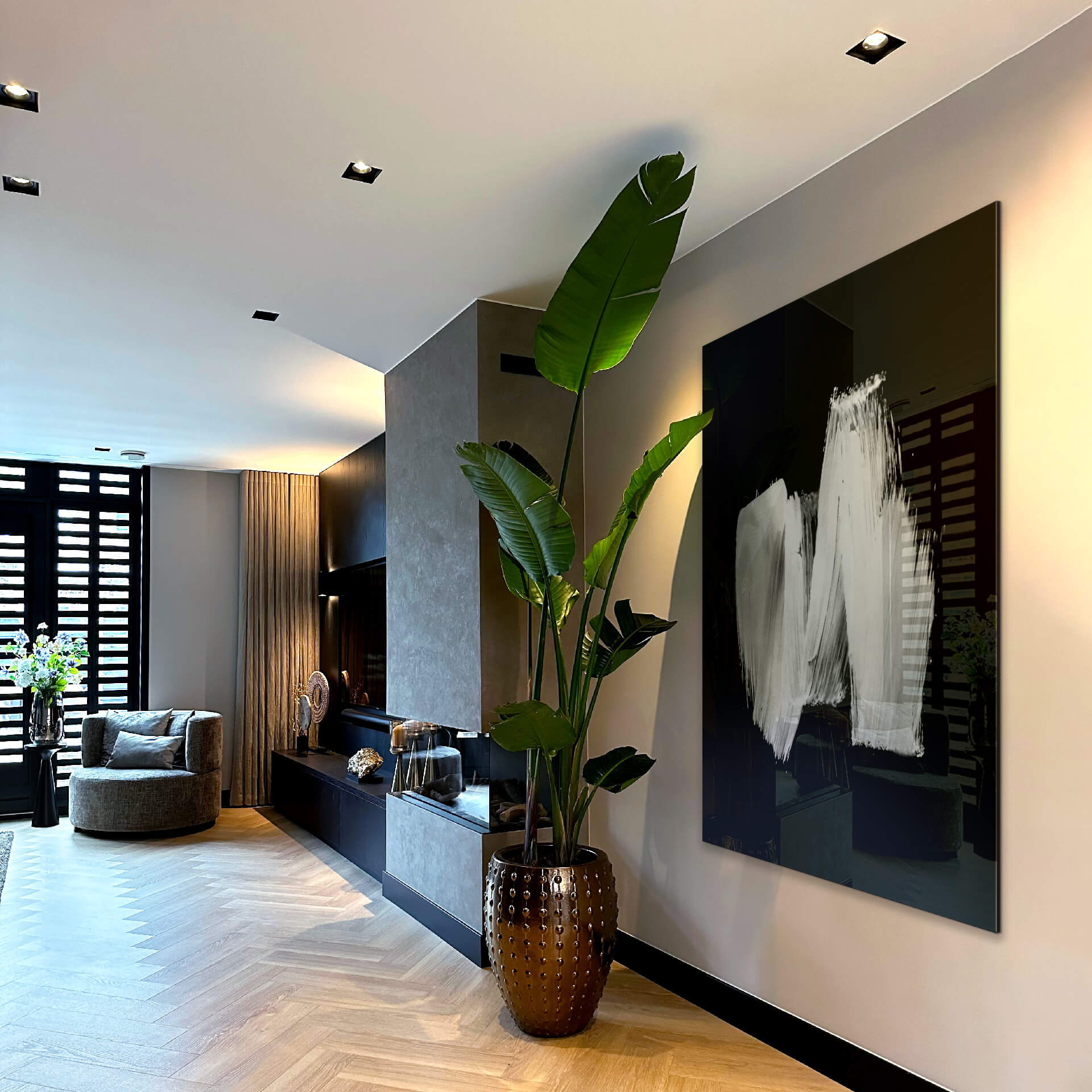 schilderij voor aan de muur