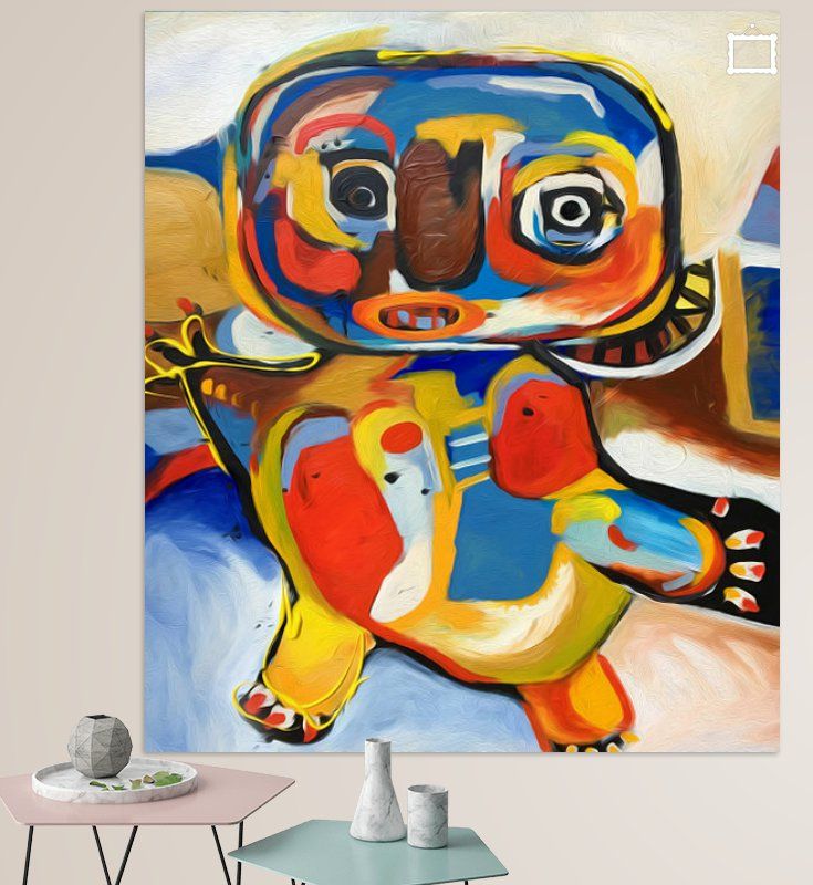 cobra schilderij