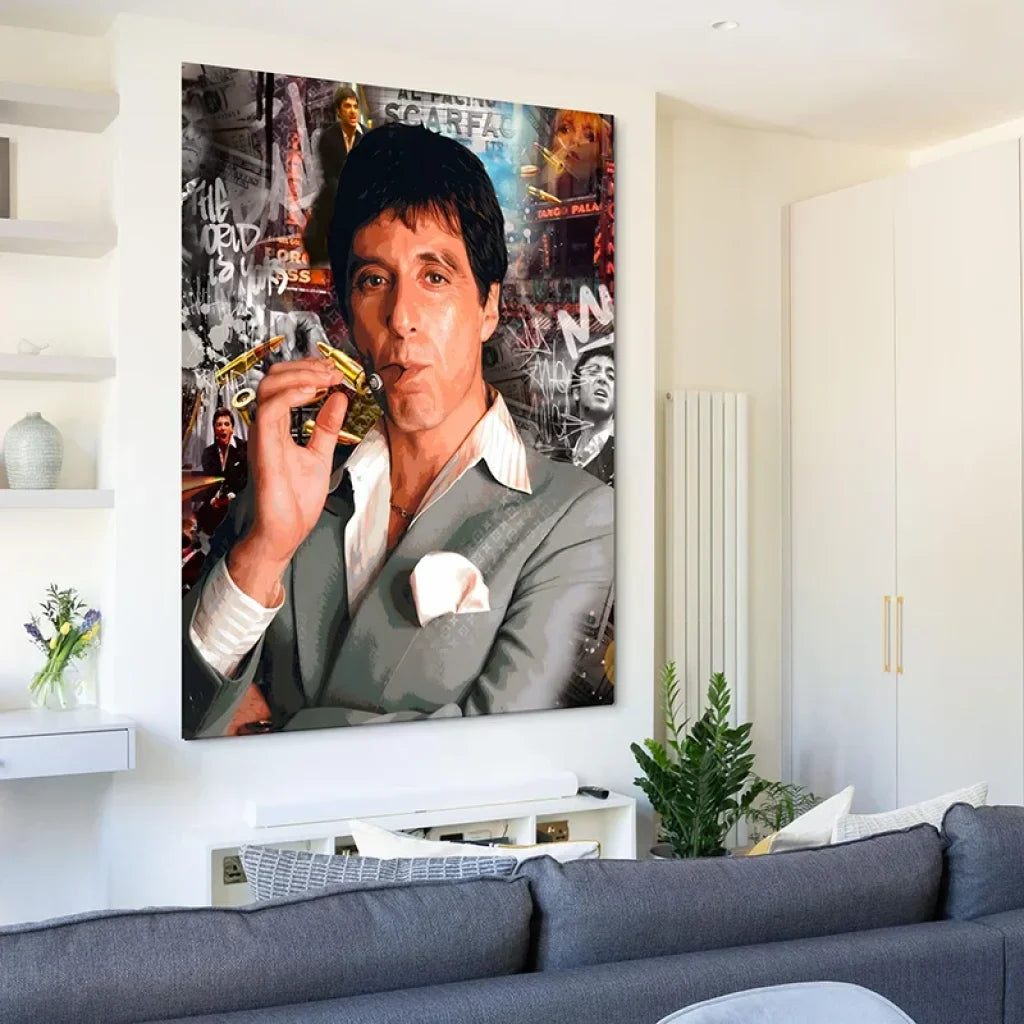 scarface schilderij